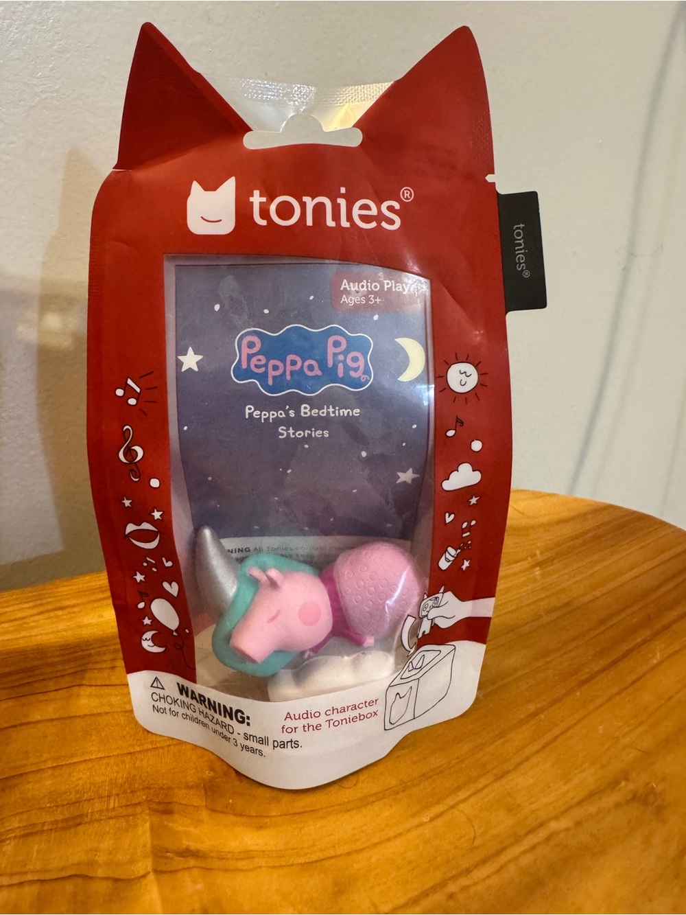 Peppa Pig Tonies Audio Character in Pink and Teal